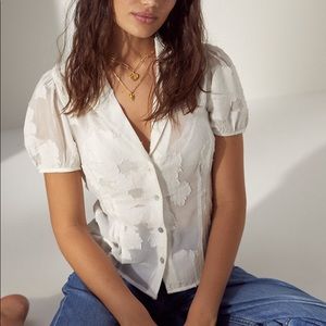 ARITZIA WILFRED Madeleine Blouse size XS